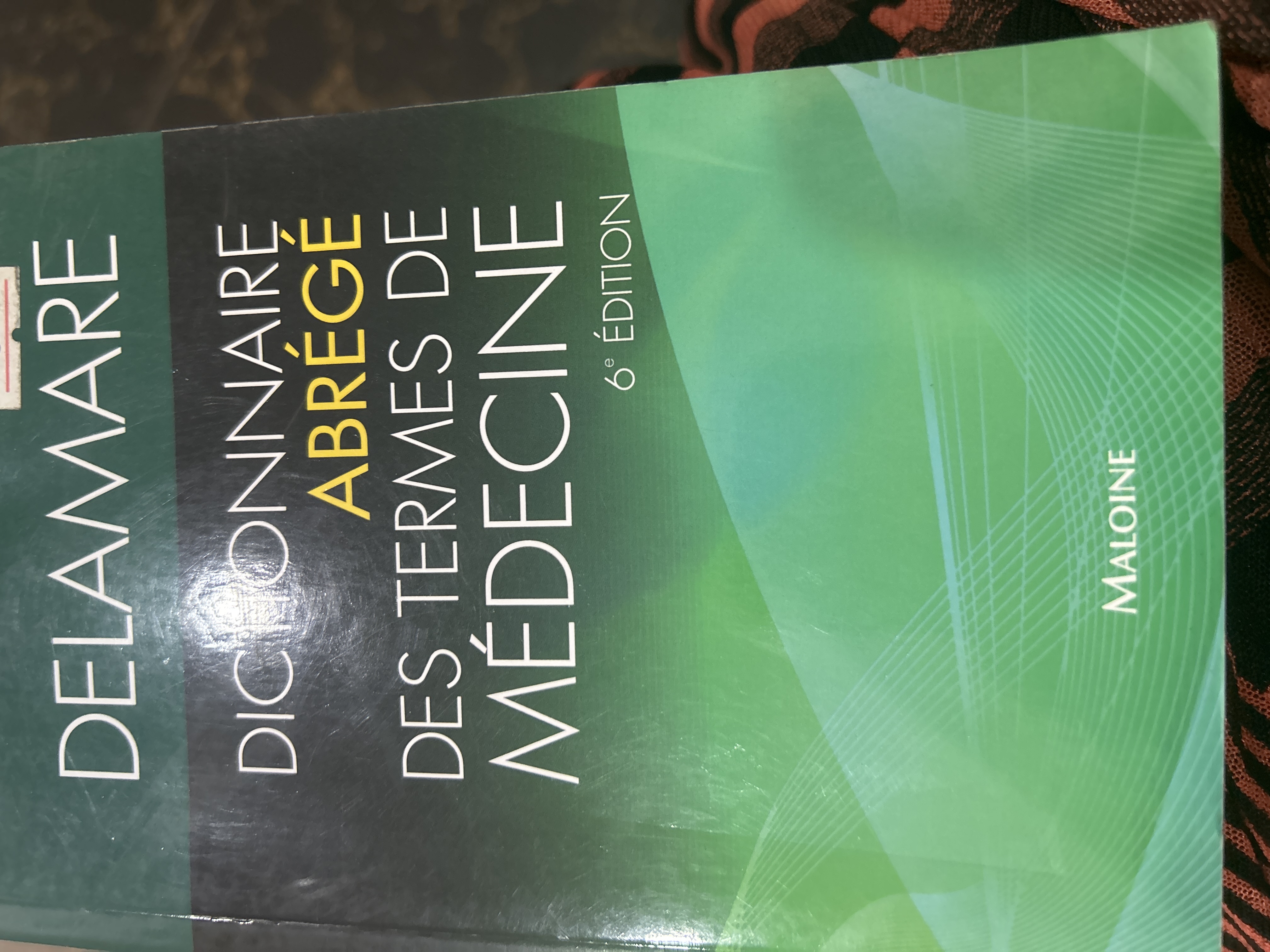 Dictionaries  abrege des terms de medecine